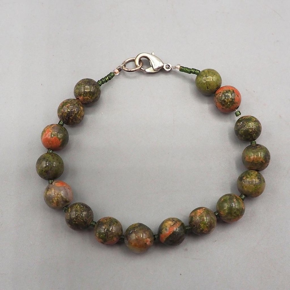 Stone Bead Bracelet Fashion Jewelry